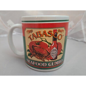 Collectible 12 oz. Seafood Gumbo Mug TABASCO Hot Sauce McIlhenny Co.